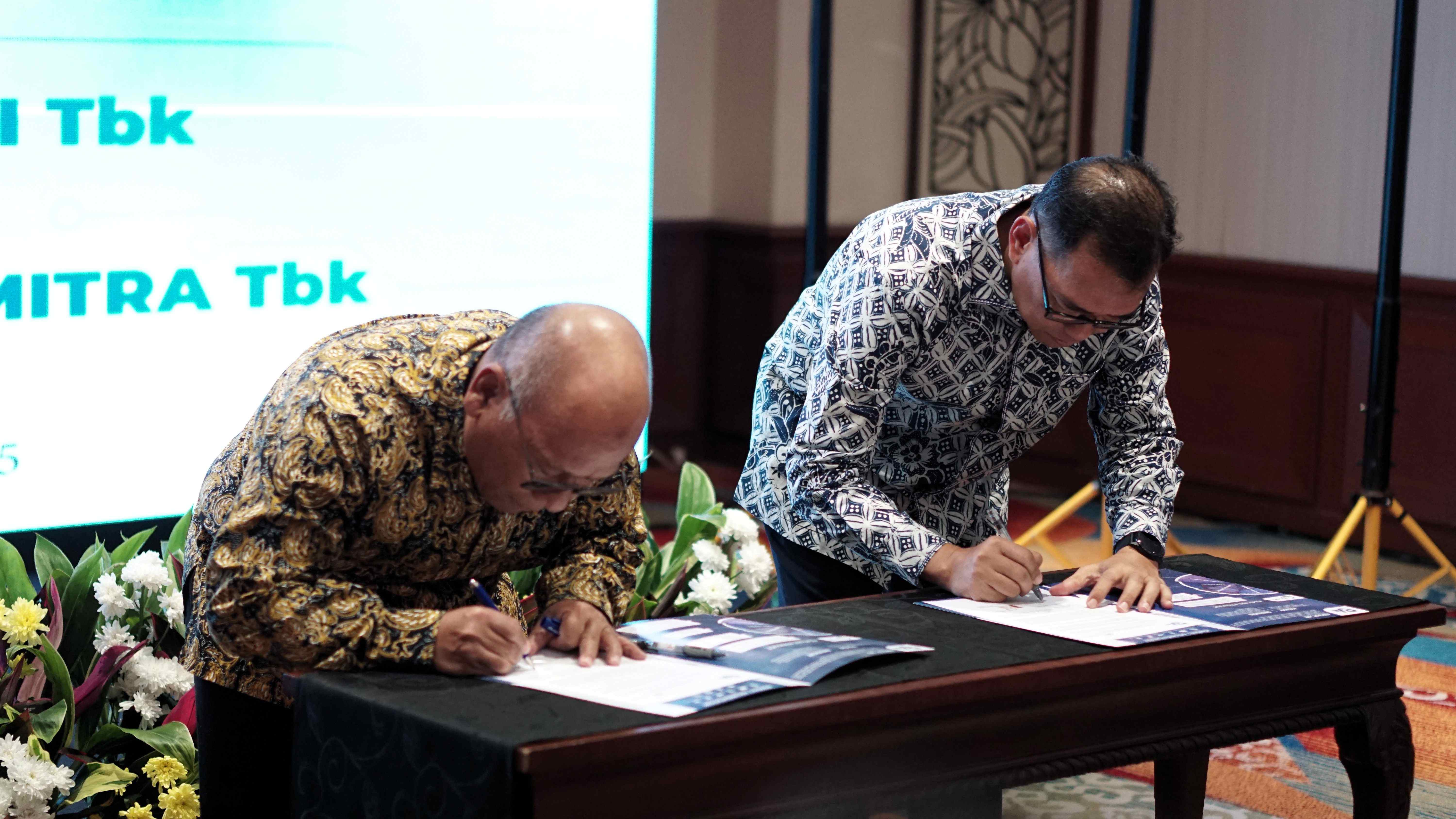 Triasmitra Group Tandatangani Kerjasama IRU dengan PT Remala Abadi, Tbk untuk Pemanfaatan Lima Infrastruktur Kabel Backbone